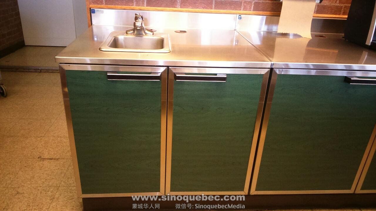 steel cabinet with sink 36x30x36- 0