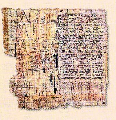 记载有古埃及数学成就的纸莎草纸书.jpg