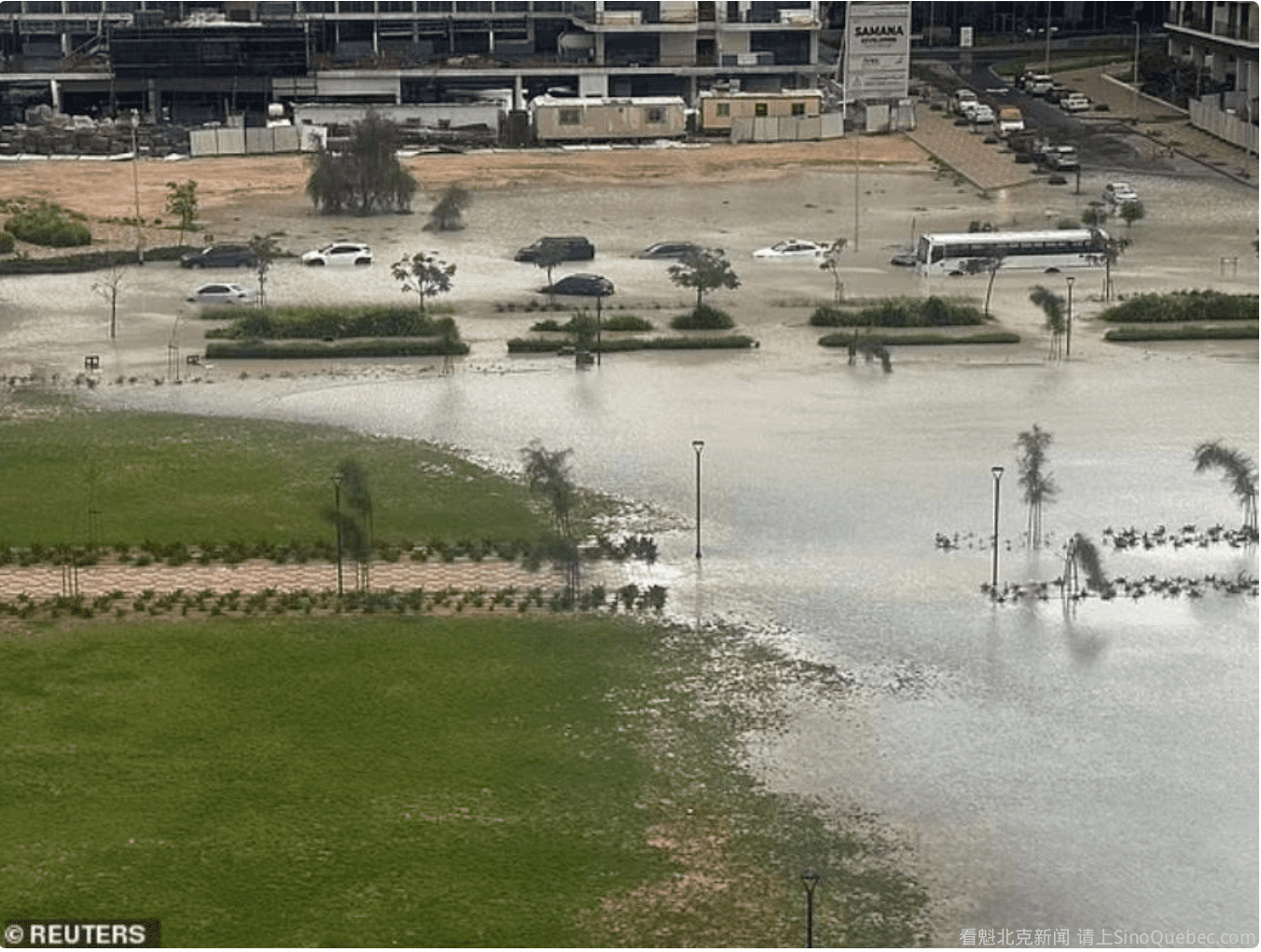迪拜一天下了一年半的雨！沙漠人民开始努力抗洪