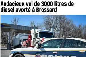 蒙特利尔南岸Brossard加油站汽油被盗