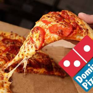Domino's披萨全部五折