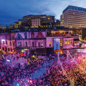 蒙特利尔最大的免费街角音乐节
