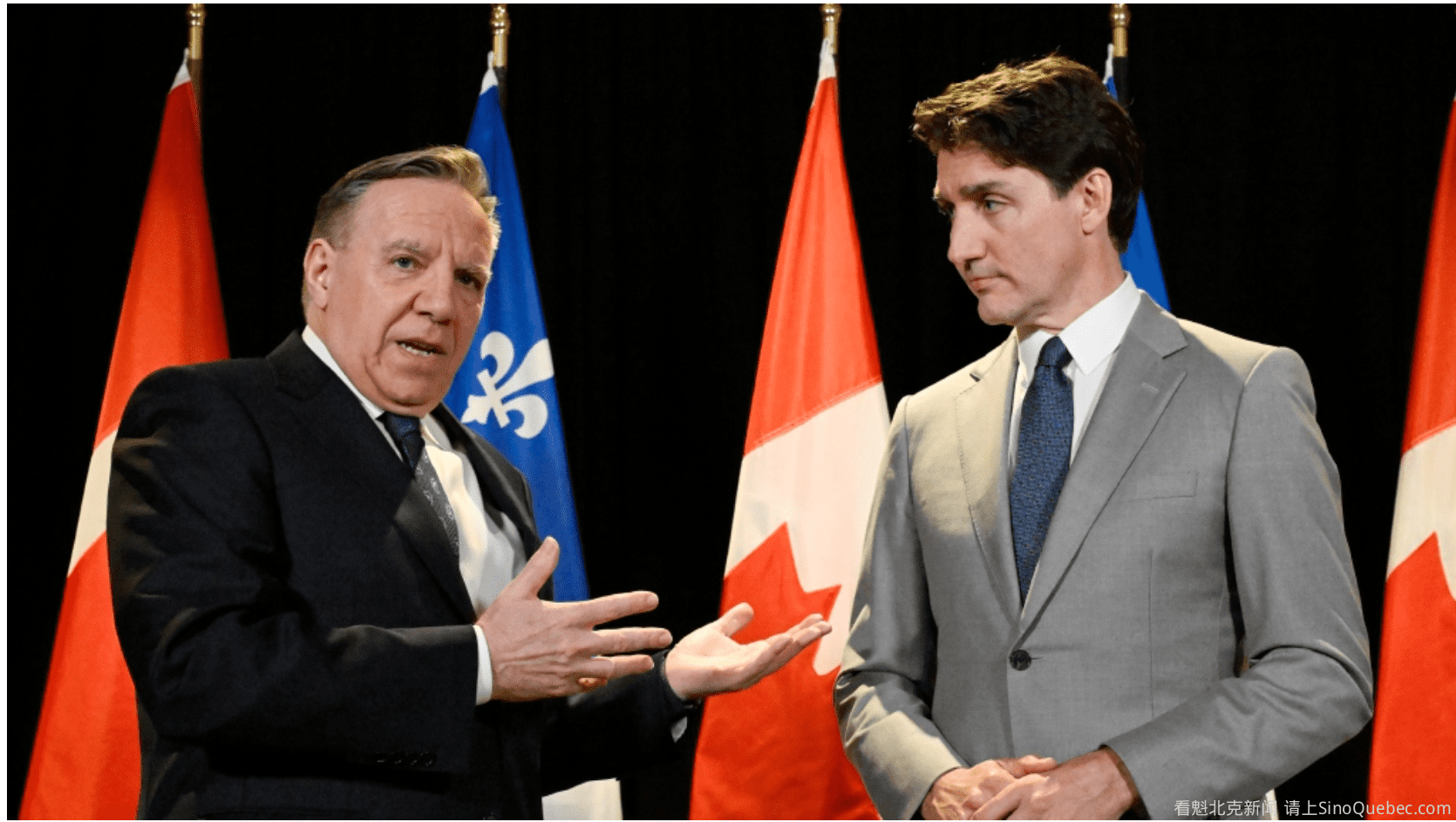 特鲁多承诺为魁省提供7.5亿元 支付这项费用