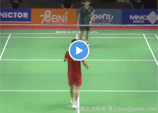 中国羽球队员张志杰在印尼比赛期间突然倒地送医院不治身亡（视频） ...